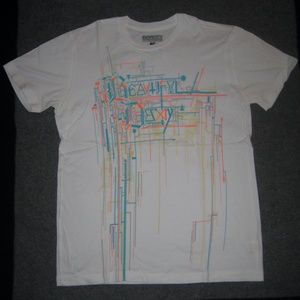 BEAUTIFUL DECAY 2008 "Electric Script" S/S Shirt